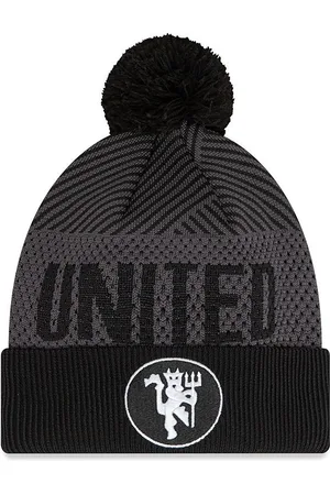 New Era Unisex Adult Manchester United FC Knitted Engineered Crown Beanie ( /Grey) - One Size