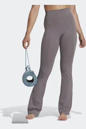 adidas Womens Yoga Studio Flared Leggings - Recycled Material - Size Small
