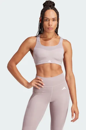 adidas Womens TLRD Impact Training High-Support Bra - Recycled Material - Size 4XL (D-DD)