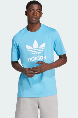adidas Mens Adicolor Trefoil Tee - material_cotton - Size Medium