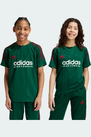 adidas Kids Unisex Tiro Nations Pack Tee - Recycled Material - Size 15-16Y