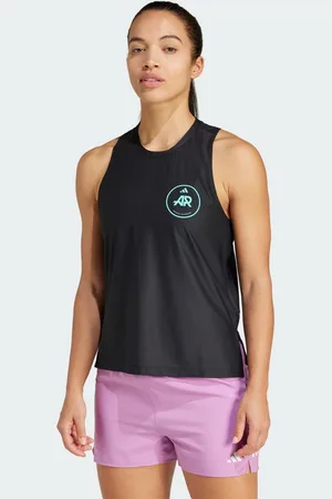 adidas Womens Own The Run Runners Tank Top - Recycled Material - Size X-Small