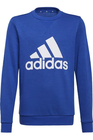 adidas Kids Unisex Essentials Sweatshirt - Cotton - Size 13-14Y