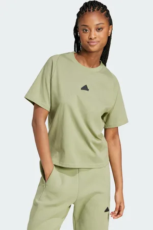 adidas Womens Z.N.E. Tee - Cotton - Size Small