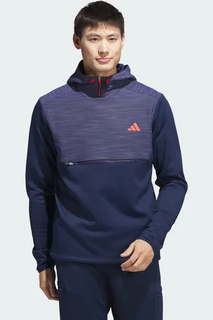 adidas Mens Textured Anorak - Recycled Material - Size Small
