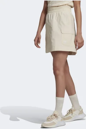 adidas Womens Adicolor Classics Poplin Skirt - Cotton - Size 18 UK