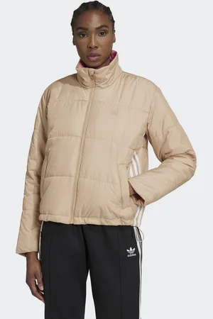 adidas Womens Short Puffer Jacket - Recycled Material - Size 6 UK