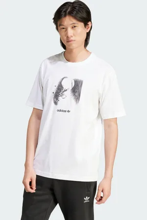 adidas Mens Training Supply Street Tee 5 - Cotton - Size X-Small