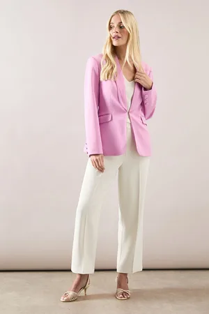 wallis Womens Petite Shawl Collar Edge To Jacket - - Size 12 UK