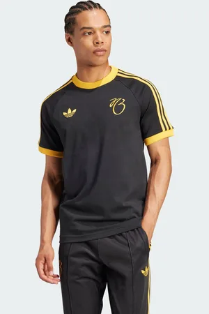 adidas Mens Jude Bellingham 3-Stripes Tee - Cotton - Size Large