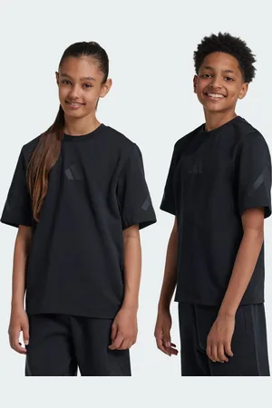 adidas Kids Unisex Z.N.E. Tee - Cotton - Size 7-8Y