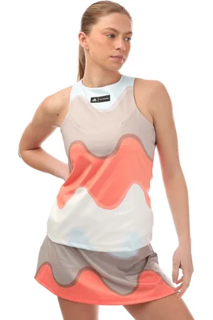 adidas Womens Tennis Marimekko Tank Top in Multi colour - - Size 10 UK