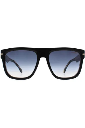 Carrera Rectangle Mens Gold Dark Blue Gradient 340/S - One Size