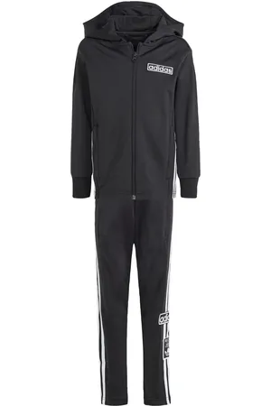 adidas Kids Unisex Adibreak Full-Zip Hoodie Set - recycled_material - Size 3-4Y