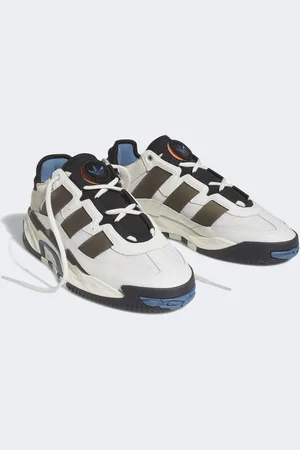 adidas Mens Niteball Shoes - Leather - Size UK 6