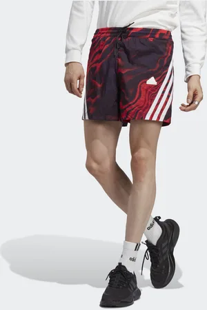 adidas Mens Future Icons Allover Print Shorts - Recycled Material - Size 2XL