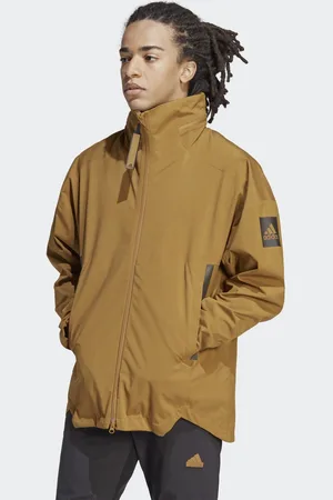 adidas Mens MYSHELTER RAIN.RDY Jacket - Recycled Material - Size X-Small