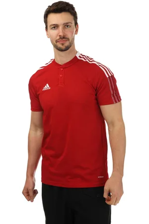 adidas Mens Tiro 21 Short Sleeve Polo Shirt in Cotton - Size X-Small