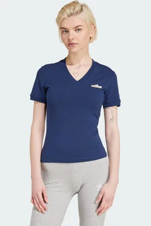 adidas Womens Samba Tee - Cotton - Size X-Small