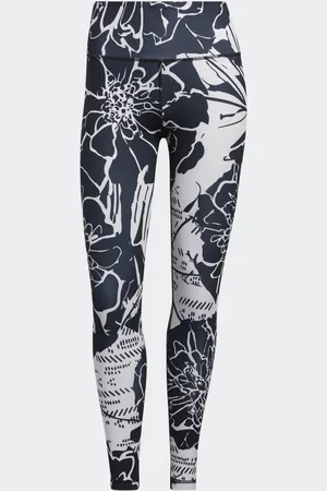 adidas Womens Optime Superher Training 7/8 Leggings - Recycled Material - Size X-Small