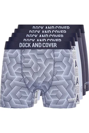 Duck and Cover Mens Quendle Boxer Shorts (Pack of 5) (Multicoloured) - - Size Small