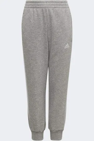 adidas Kids Unisex Essential 3-Stripes Pants - Cotton - Size 7-8Y