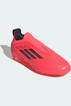 adidas Kids Unisex F50 Pro Laceless Firm Ground Boots - - Size UK 5.5