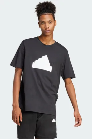 adidas Mens Future Icons Badge of Sport Tee - Cotton - Size Medium