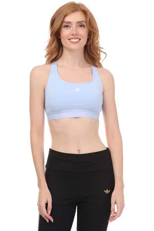adidas Womens Powerreact Training Medium Support Bra in - Size XL (D-DD)