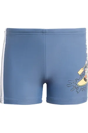 adidas Kids Unisex x Disney Mickey and Friends Swim Boxers - - Size 9-10Y