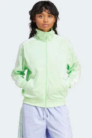 adidas Womens Adicolor Classics Loose Firebird Track Top - recycled_material - Size Small