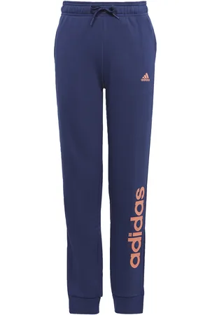 adidas Kids Unisex Essentials Linear Logo Pants - - Size 9-10Y