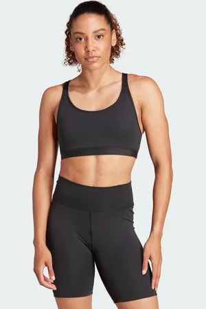 adidas Womens All Me Essentials Medium-Support Bra - Recycled Material - Size XS (A-B)