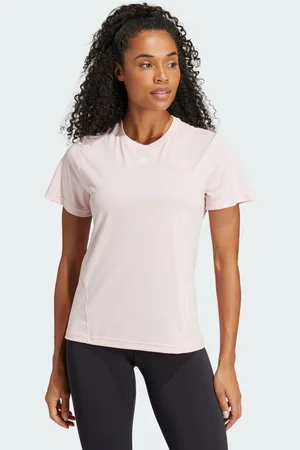 adidas Womens Designed for Training Tee - Recycled Material - Size X-Large
