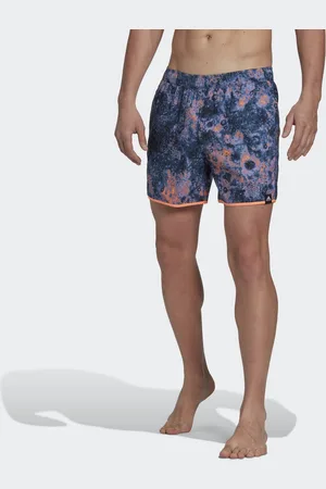 adidas Mens Short Length Melting Salt Reversible CLX Swim Shorts - Recycled Material - Size X-Small