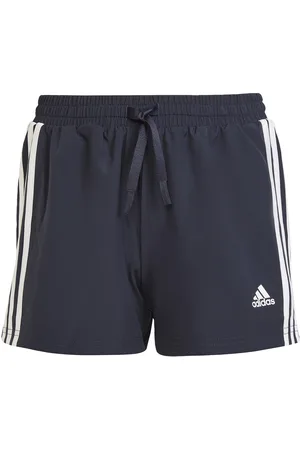 adidas Kids Unisex Designed To Move 3-Stripes Shorts - Recycled Material - Size 4-5Y