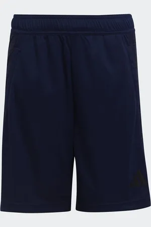 adidas Childrens Unisex AEROREADY Heather Shorts - Recycled Material - Size 5-6Y