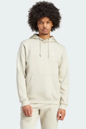adidas Mens Trefoil Essentials Hoodie - Cotton - Size Small
