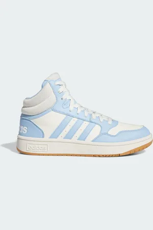 adidas Womens Hoops 3.0 Mid Classic Shoes - - Size UK 3.5