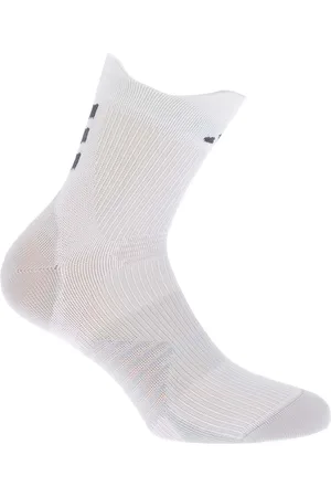 adidas Mens Run X Ankle Socks in Grey - Size X-Small