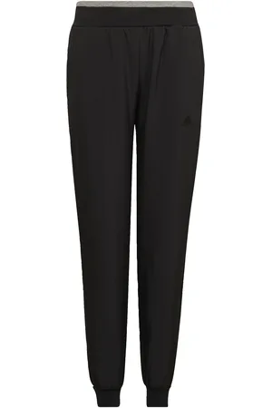 adidas Childrens Unisex All SZN Fleece Pants - Cotton - Size 9-10Y