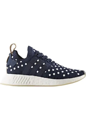 adidas NMD_R2 Primeknit Womens Navy Trainers - - Size UK 5.5