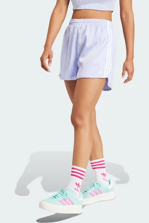 adidas Womens Satin Sprint Shorts - Recycled Material - Size X-Small