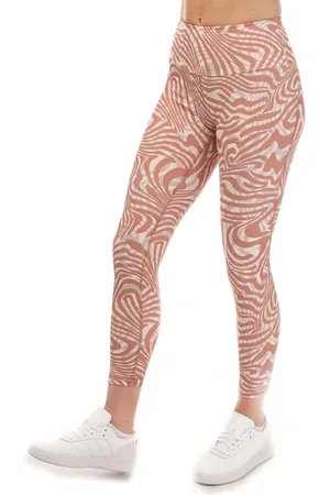 adidas Womens Yoga Essentials Printed 7/8 Leggings in - Size 6 UK