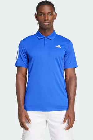 adidas Mens Club 3-Stripes Tennis Polo Shirt - Recycled Material - Size Small