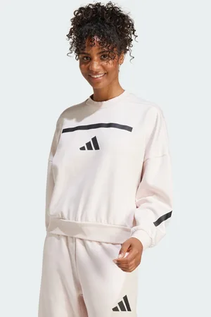 adidas Womens Z.N.E. Sweatshirt - Recycled Material - Size Small