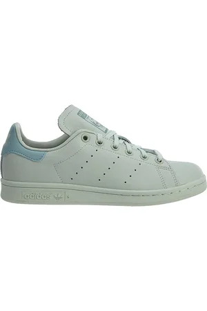 adidas Childrens Unisex Stan Smith Kids Mint Trainers - Leather - Size UK 5