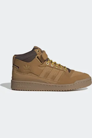 adidas Mens Forum Mid Shoes - Leather - Size UK 5
