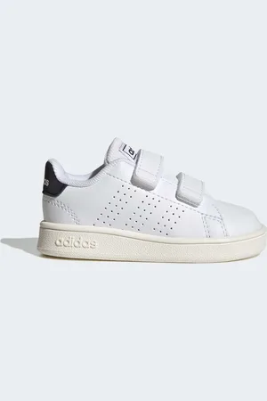 adidas Baby Unisex Advantage Lifestyle Court Two Hook-and-Loop Shoes - - Size UK 3 Infant
