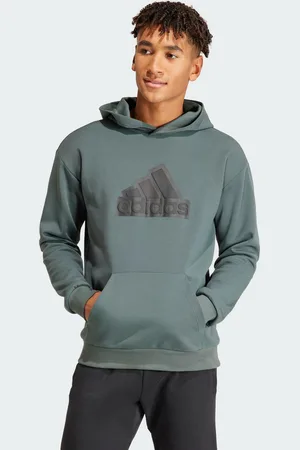 adidas Mens Future Icons Badge of Sport Hoodie - Cotton - Size X-Small
